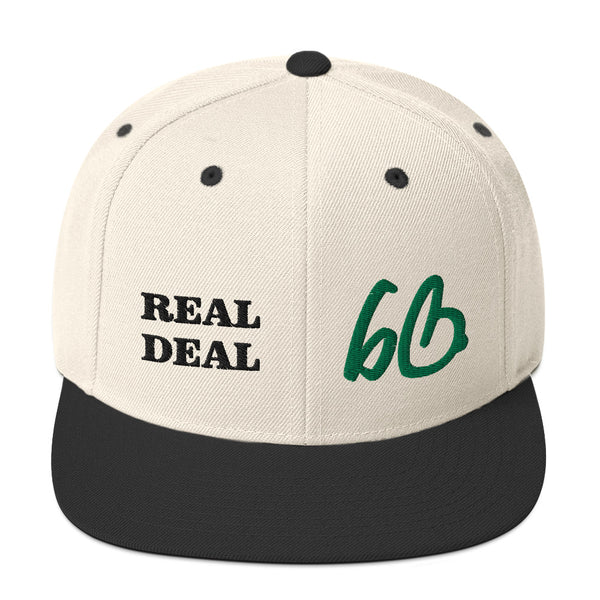 REAL DEAL bb Snapback Hat