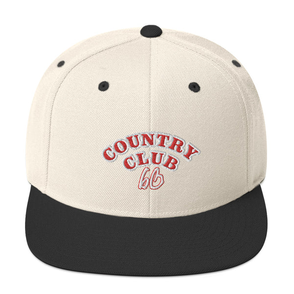 COUNTRY CLUB bb Snapback Hat