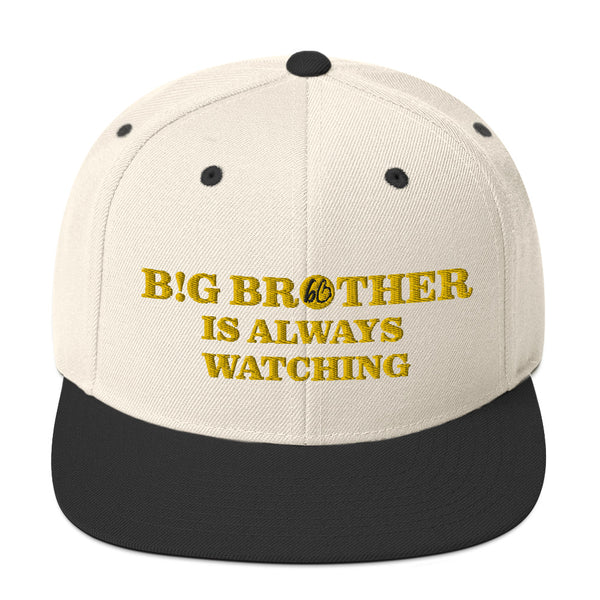 BIG BROTHER IS ALWAYS WATCHING Snapback Hat