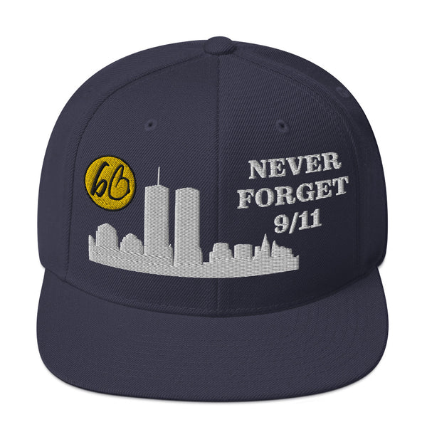 NEVER FORGET 9/11 Snapback Hat