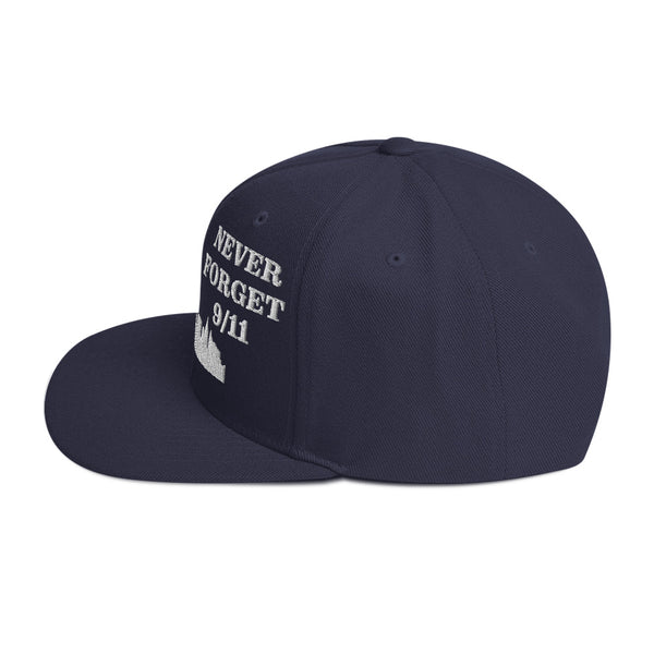 NEVER FORGET 9/11 Snapback Hat