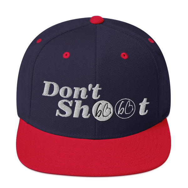 Don't Shoot bb Snapback Hat