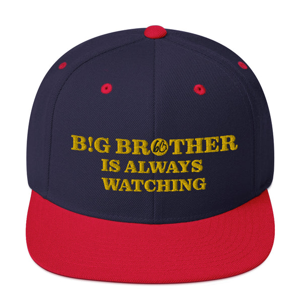 BIG BROTHER IS ALWAYS WATCHING Snapback Hat