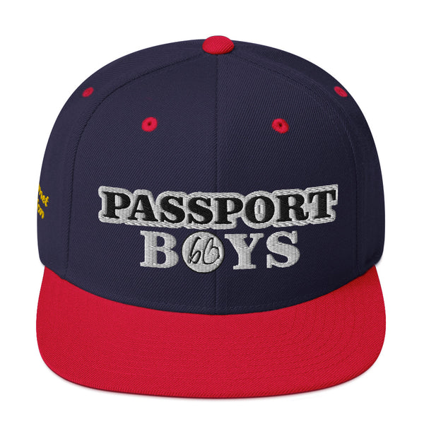 PASSPORT BOYS Rae Gourmet Collection Snapback Hat