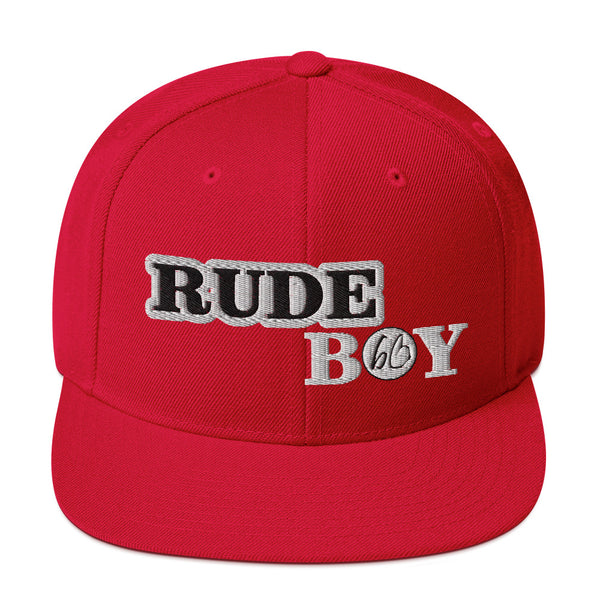 RUDE BOY Snapback Hat