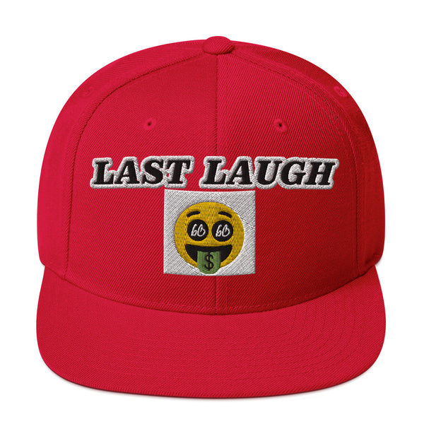 LAST LAUGH bb Snapback Hat