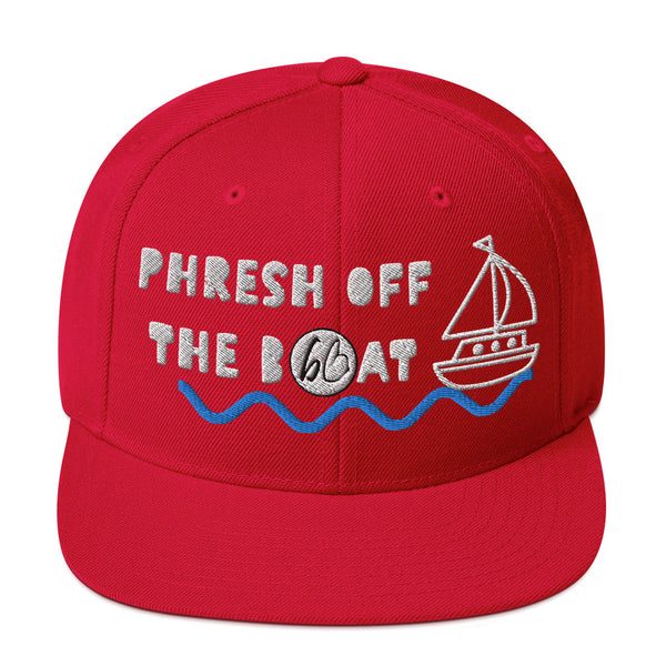 PHRESH OFF THE BOAT Snapback Hat