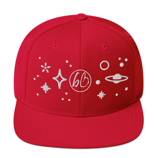 bb Outer Space Snapback Hat