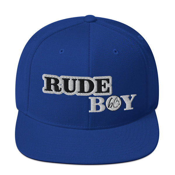RUDE BOY Snapback Hat