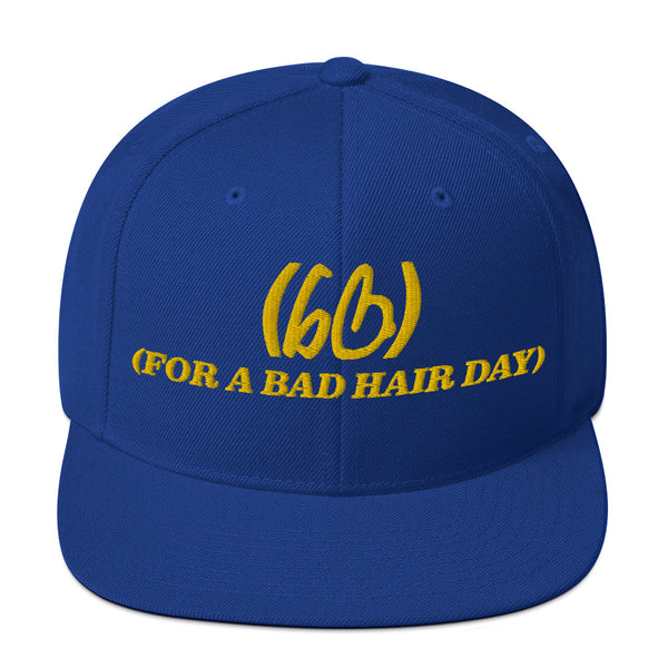 (FOR A BAD HAIR DAY) Snapback Hat