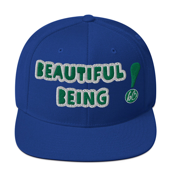 BEAUTIFUL BEING! Snapback Hat