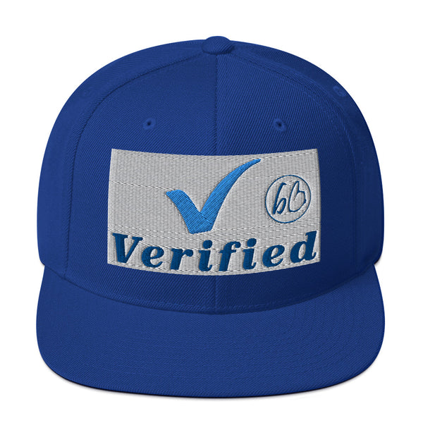 Verified bb Snapback Hat