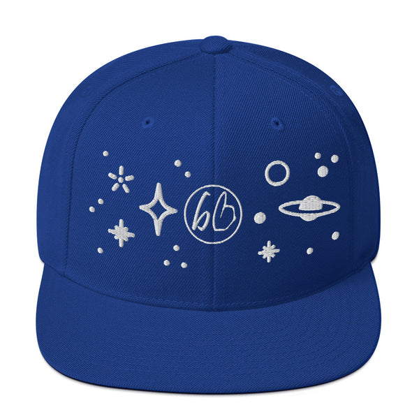 bb Outer Space Snapback Hat