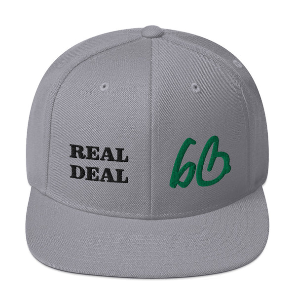 REAL DEAL bb Snapback Hat