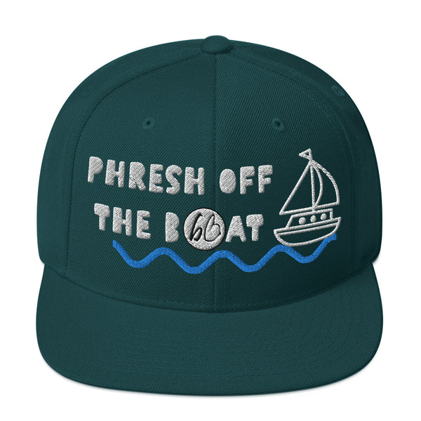 PHRESH OFF THE BOAT Snapback Hat