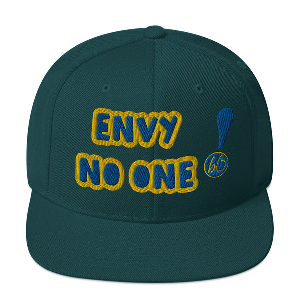 ENVY NO ONE! Snapback Hat