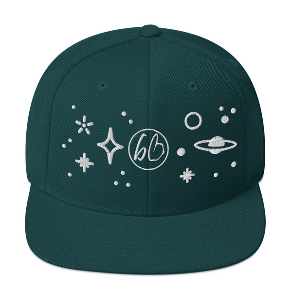 bb Outer Space Snapback Hat