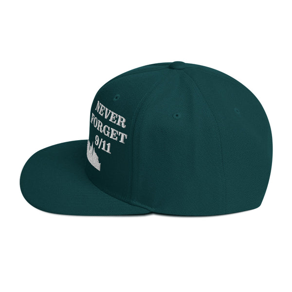 NEVER FORGET 9/11 Snapback Hat
