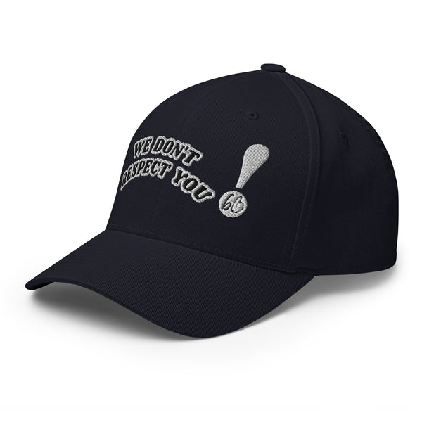 WE DON'T RESPECT YOU! Structured Twill Hat