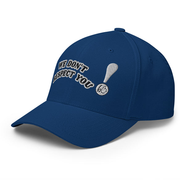 WE DON'T RESPECT YOU! Structured Twill Hat
