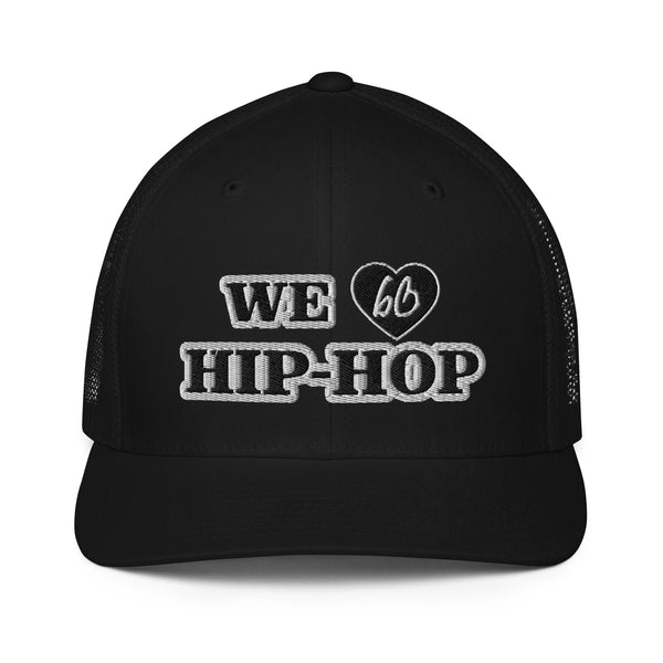 WE LOVE HIP-HOP Closed-Back Trucker Hat