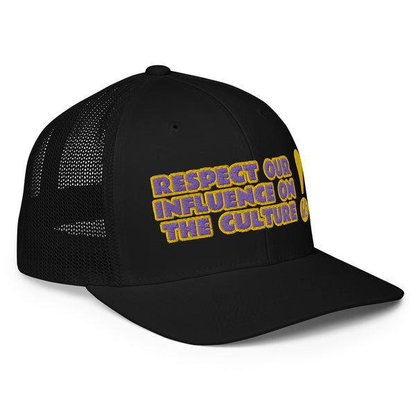 RESPECT OUR INFLUENCE Closed-Back Trucker Hat