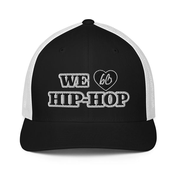 WE LOVE HIP-HOP Closed-Back Trucker Hat