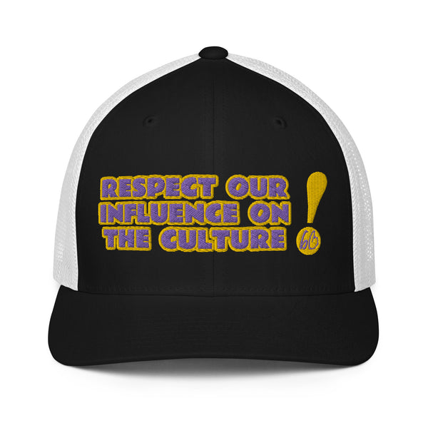 RESPECT OUR INFLUENCE Closed-Back Trucker Hat