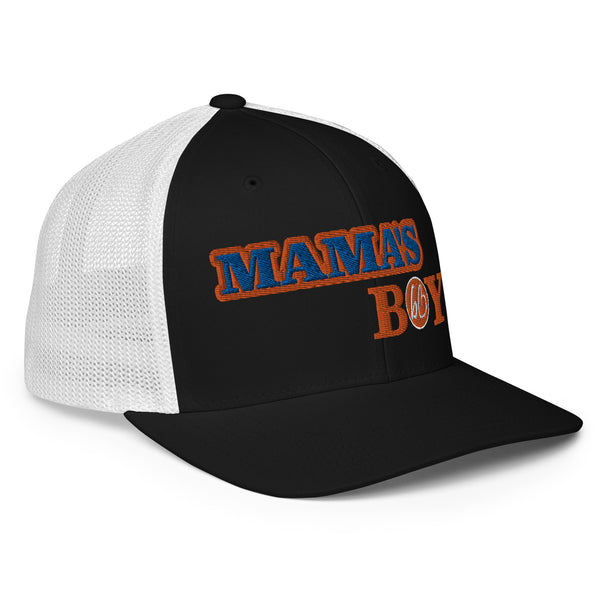 MAMA'S BOY Closed-Back Trucker Hat