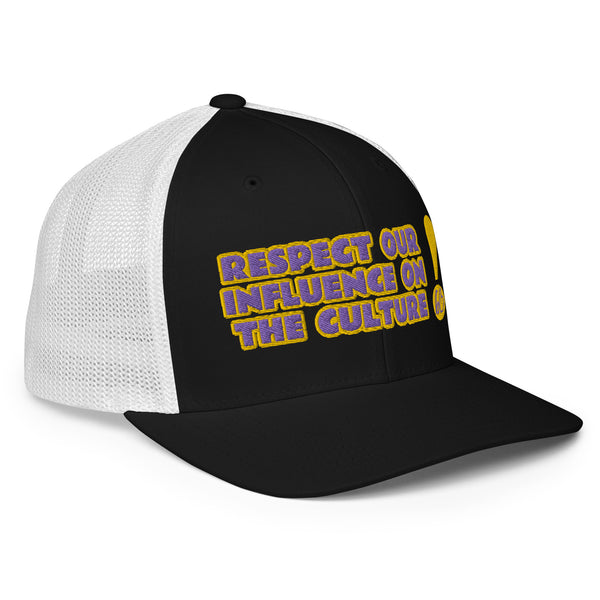 RESPECT OUR INFLUENCE Closed-Back Trucker Hat
