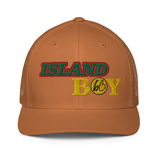 ISLAND BOY Closed-Back Trucker Hat