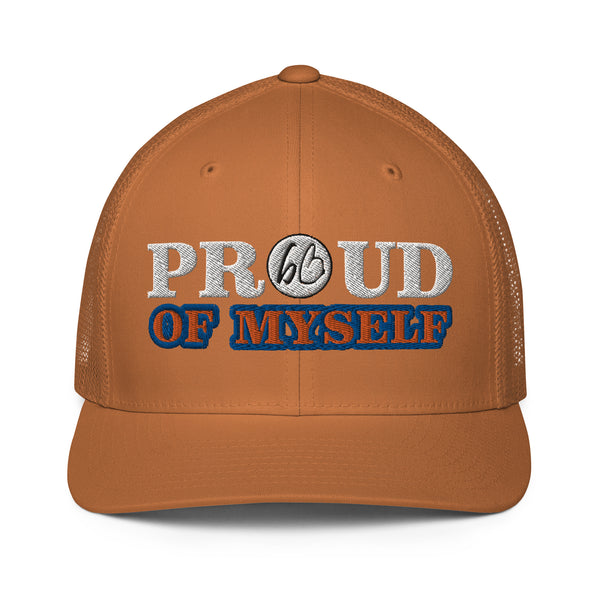 PROUD OF MYSELF Closed-Back Trucker Hat
