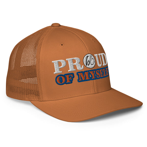 PROUD OF MYSELF Closed-Back Trucker Hat