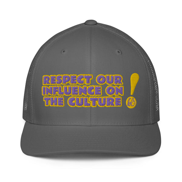RESPECT OUR INFLUENCE Closed-Back Trucker Hat