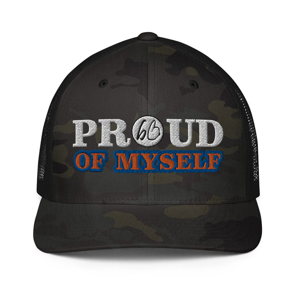 PROUD OF MYSELF Closed-Back Trucker Hat