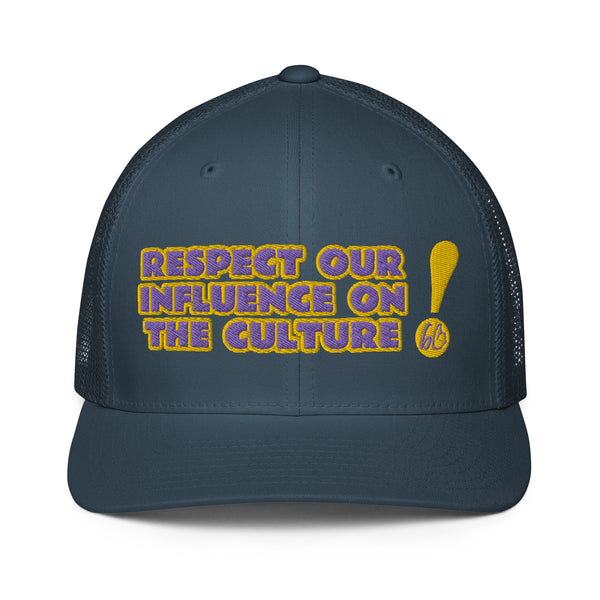 RESPECT OUR INFLUENCE Closed-Back Trucker Hat