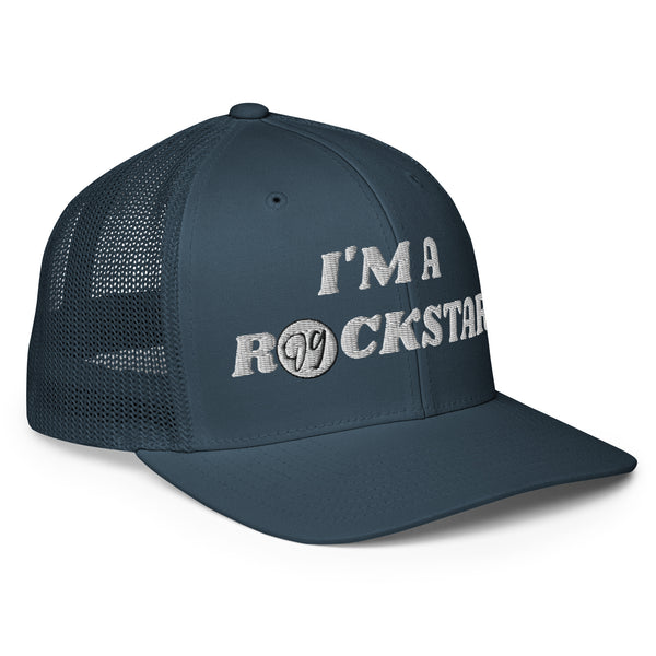 I'M A ROCKSTAR Closed-Back Trucker Hat
