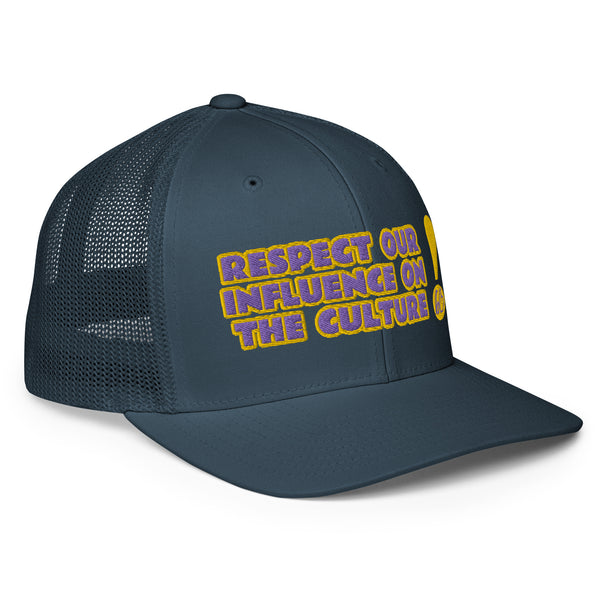 RESPECT OUR INFLUENCE Closed-Back Trucker Hat