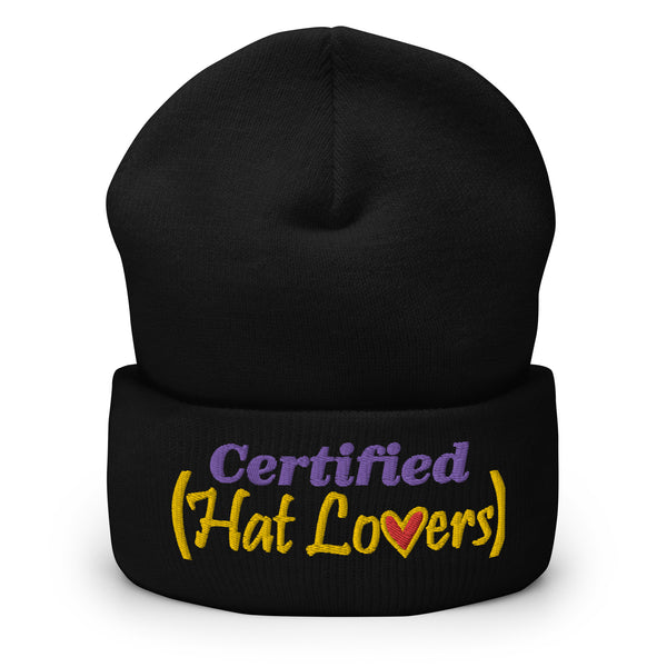 Certified Hat Lovers Cuffed Beanie