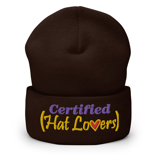 Certified Hat Lovers Cuffed Beanie