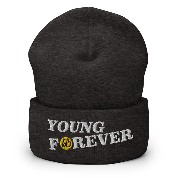 YOUNG FOREVER Cuffed Beanie