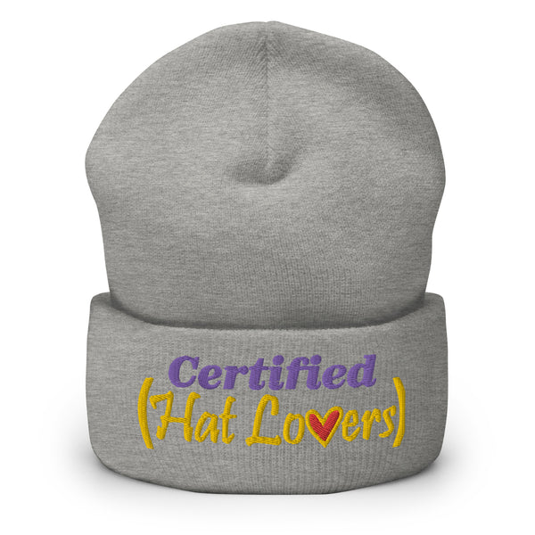 Certified Hat Lovers Cuffed Beanie