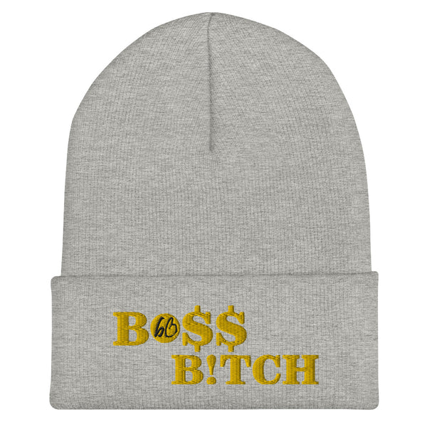 BO$$ B!TCH Cuffed Beanie