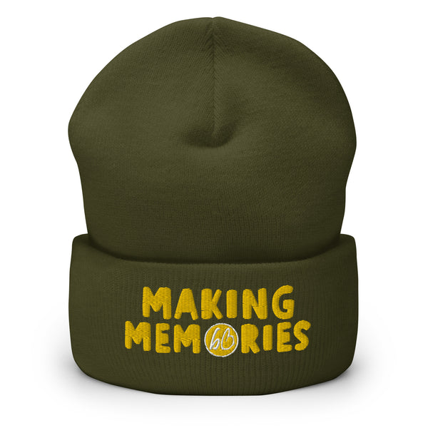 MAKING MEMORIES Cuffed Beanie