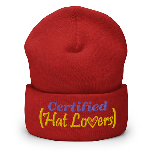 Certified Hat Lovers Cuffed Beanie