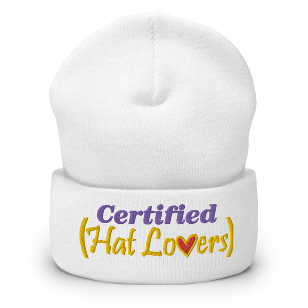 Certified Hat Lovers Cuffed Beanie