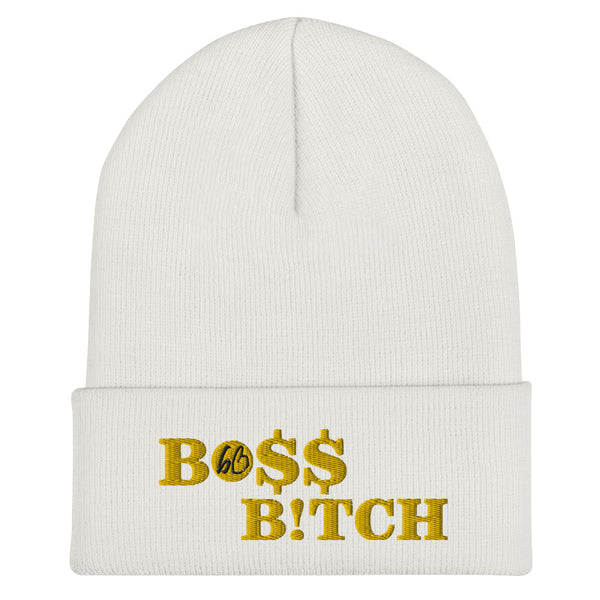 BO$$ B!TCH Cuffed Beanie