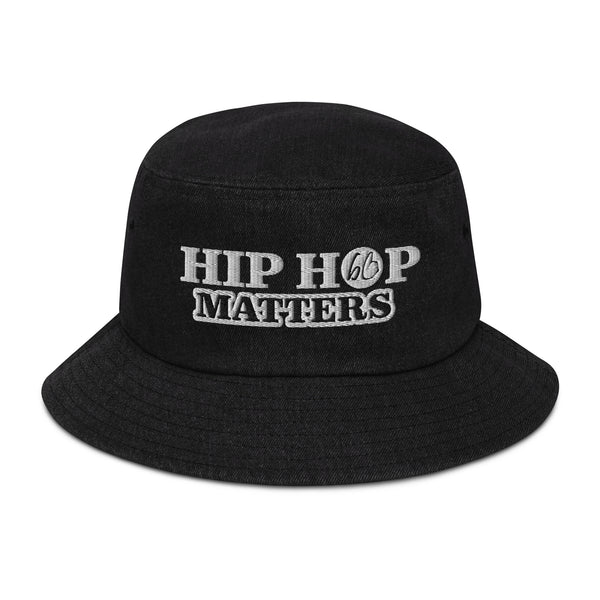 HIP HOP MATTERS X bb Denim Bucket Hat
