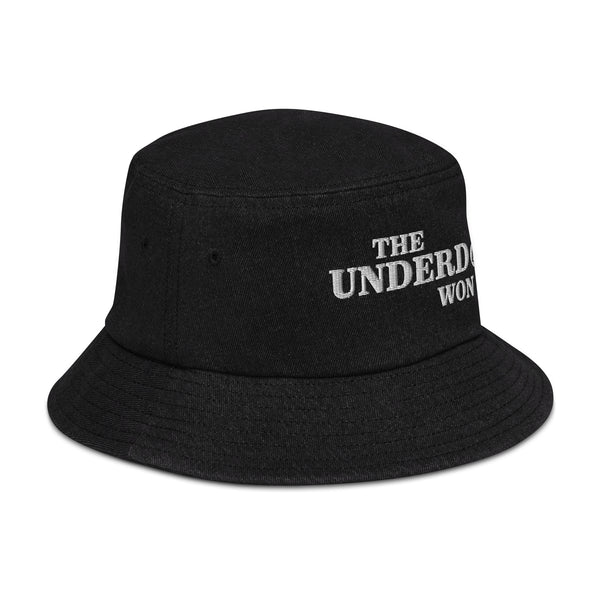 THE UNDERDOG WON Denim Bucket Hat