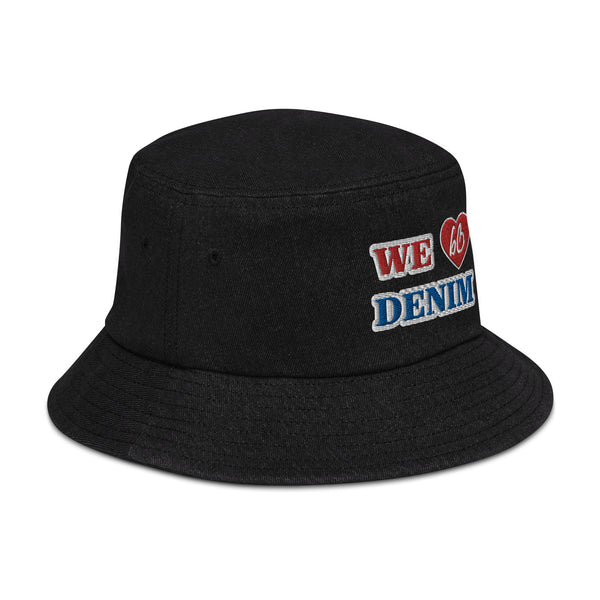 WE LOVE DENIM Bucket Hat